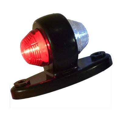 LED markerings lamp Rood/WIT - 12/24V LED markerings lamp Rood/WIT - 12/24V